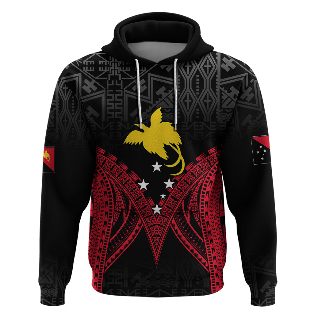 Personalised PNG Hoodie Papua Motuan Mirror Style LT7