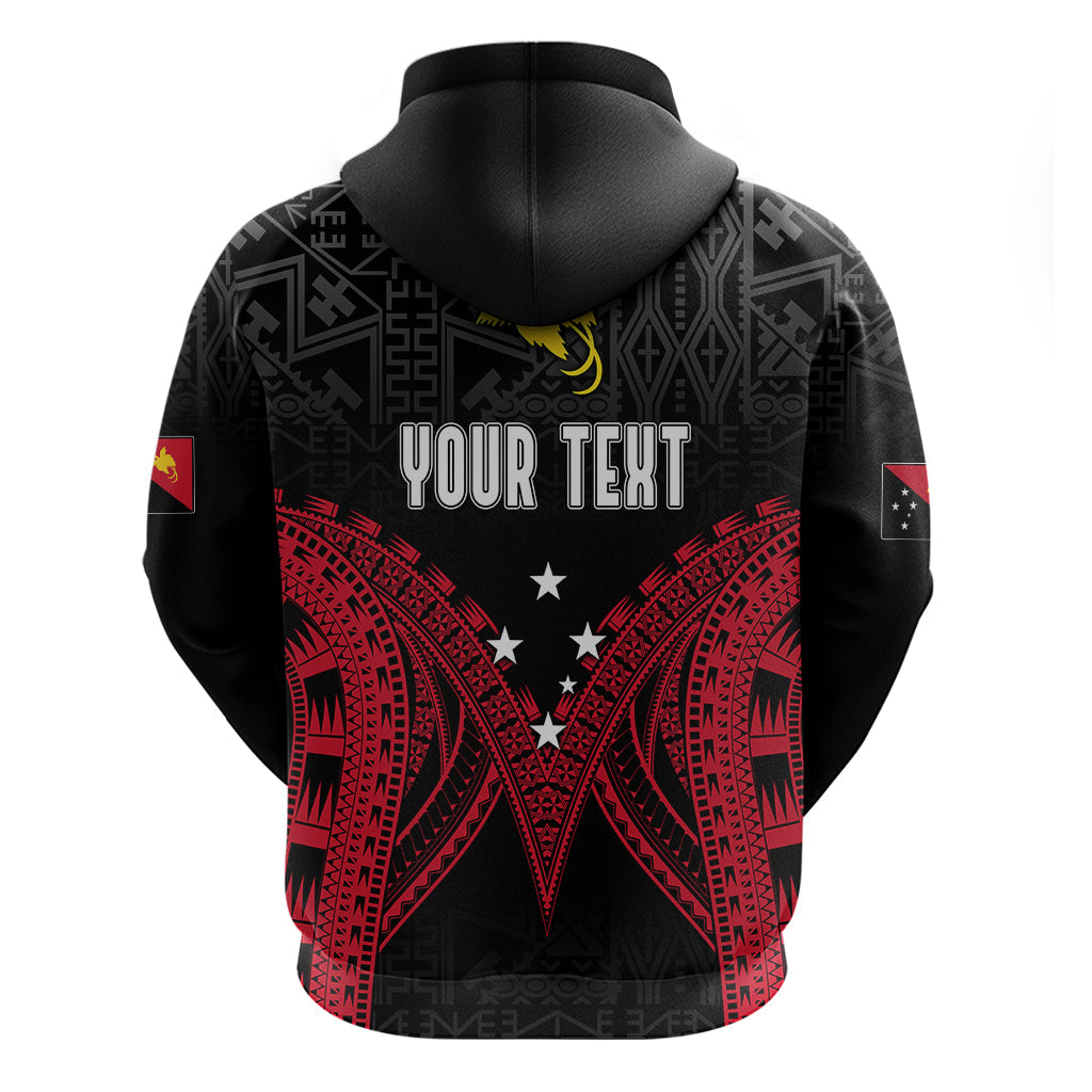 Personalised PNG Hoodie Papua Motuan Mirror Style LT7