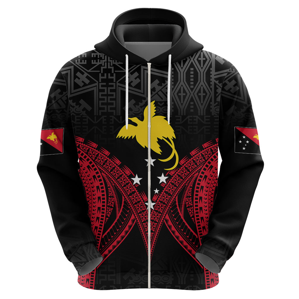 Personalised PNG Hoodie Papua Motuan Mirror Style LT7