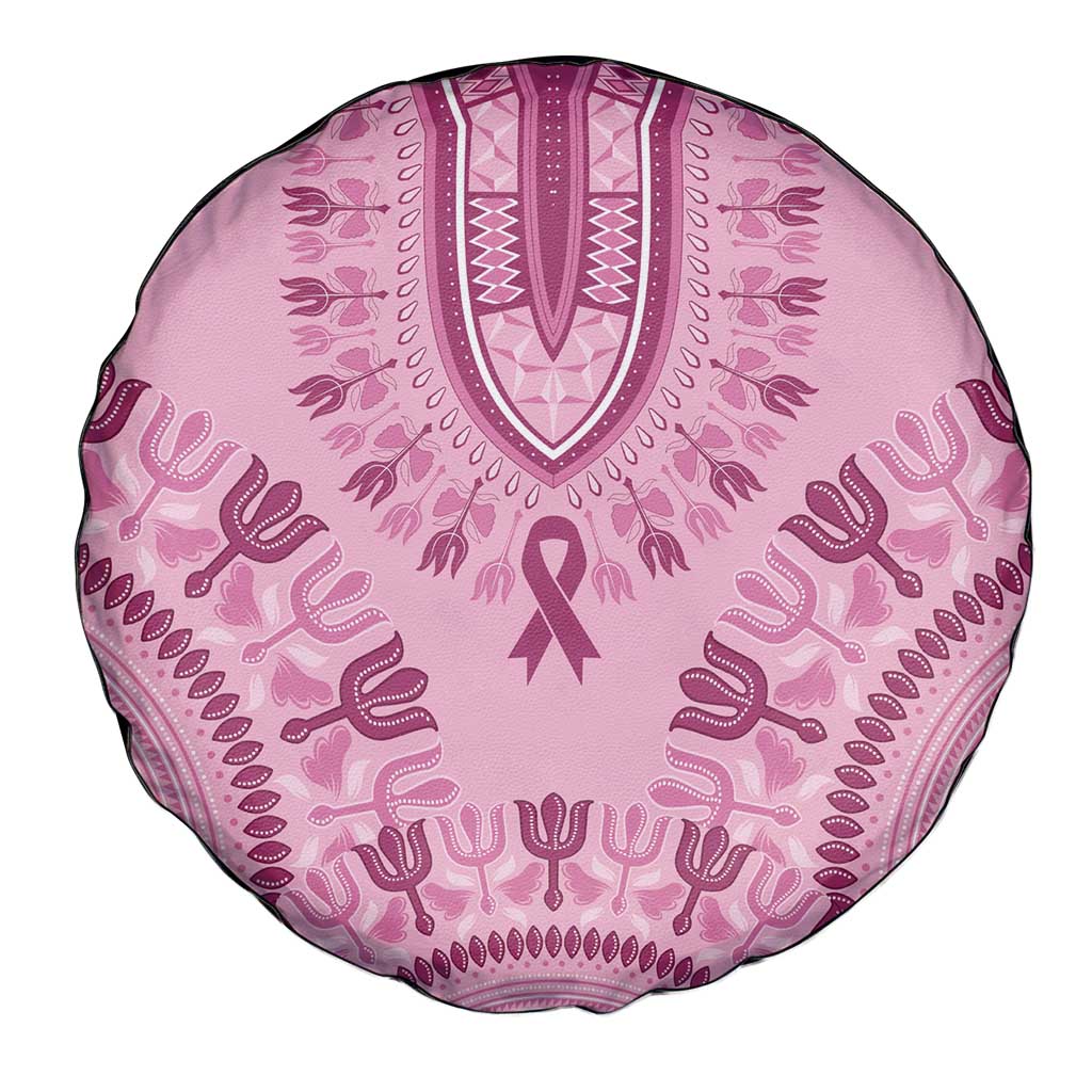 Dashiki Glamorous Pink Spare Tire Cover Breast Cancer Awareness LT7