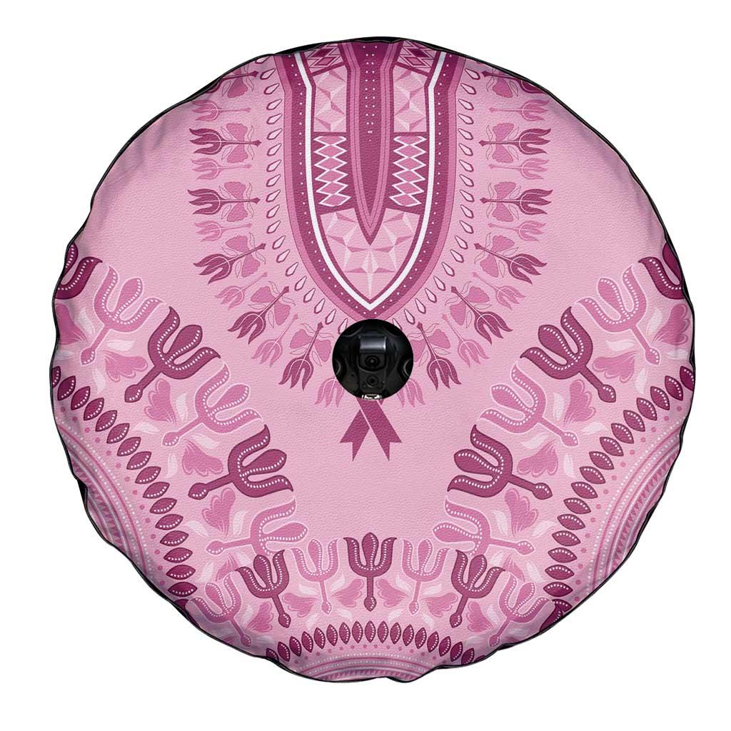 Dashiki Glamorous Pink Spare Tire Cover Breast Cancer Awareness LT7