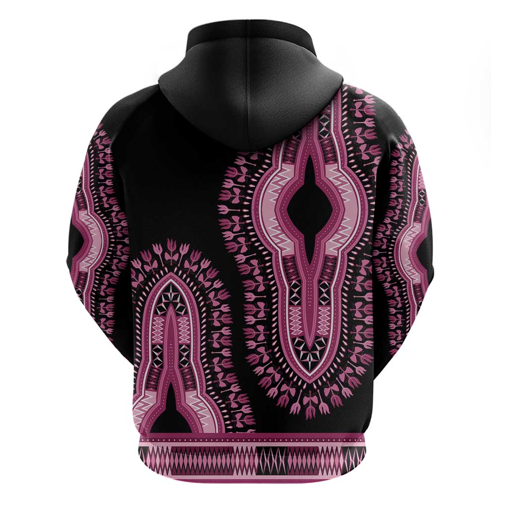Breast Cancer Awareness Pink Ribbon Hoodie Dashiki Style LT7