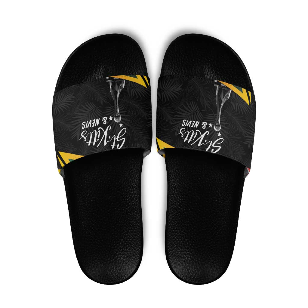 St Kitts Nevis Cricket Slide Sandals Go Patriots Go Champions LT7