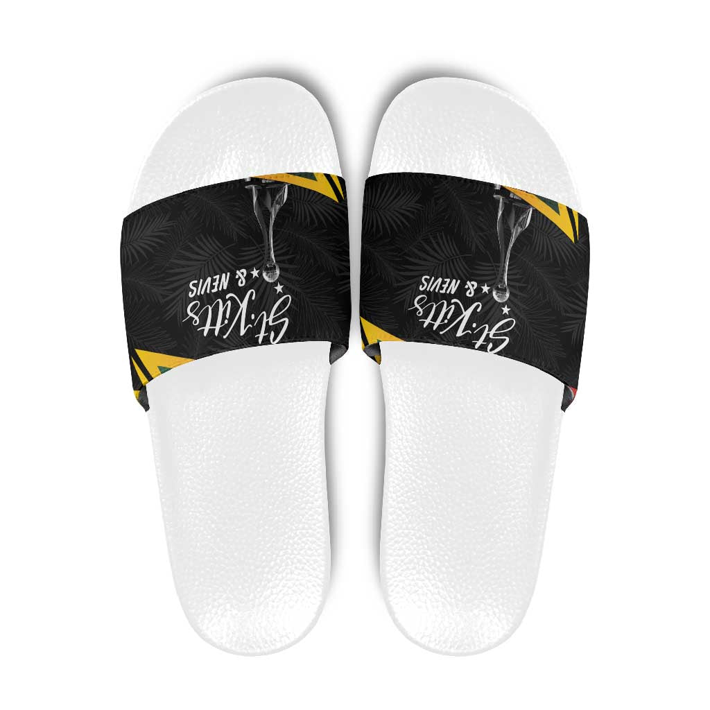 St Kitts Nevis Cricket Slide Sandals Go Patriots Go Champions LT7