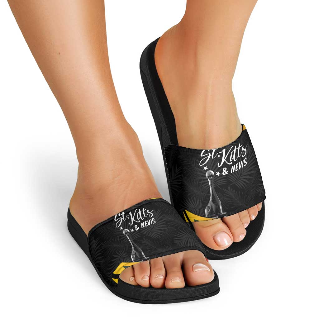 St Kitts Nevis Cricket Slide Sandals Go Patriots Go Champions LT7