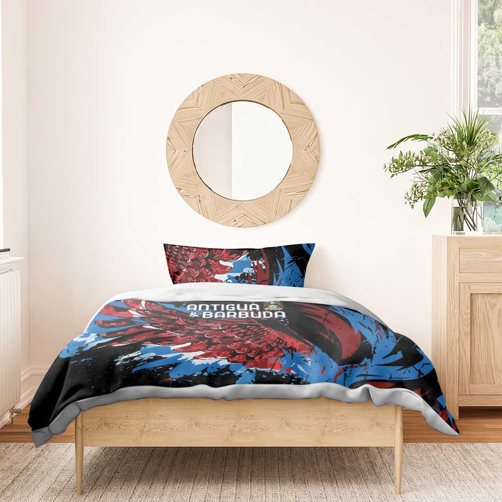 Afro-Antigua and Barbuda Cricket Bedding Set Falcons Wings - Take Off LT7
