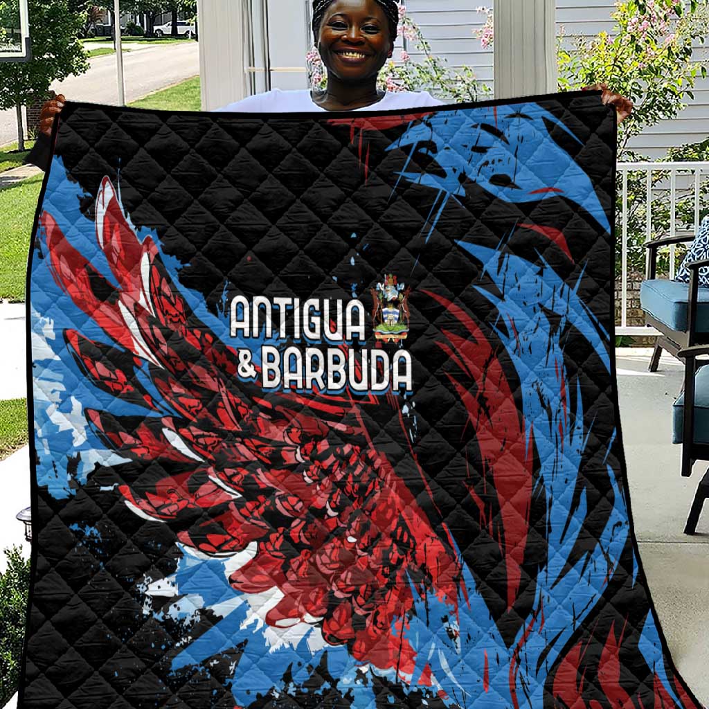 Afro-Antigua and Barbuda Cricket Quilt Falcons Wings - Take Off LT7