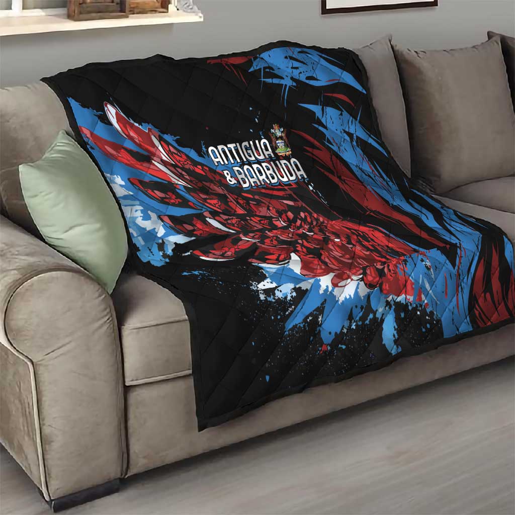 Afro-Antigua and Barbuda Cricket Quilt Falcons Wings - Take Off LT7