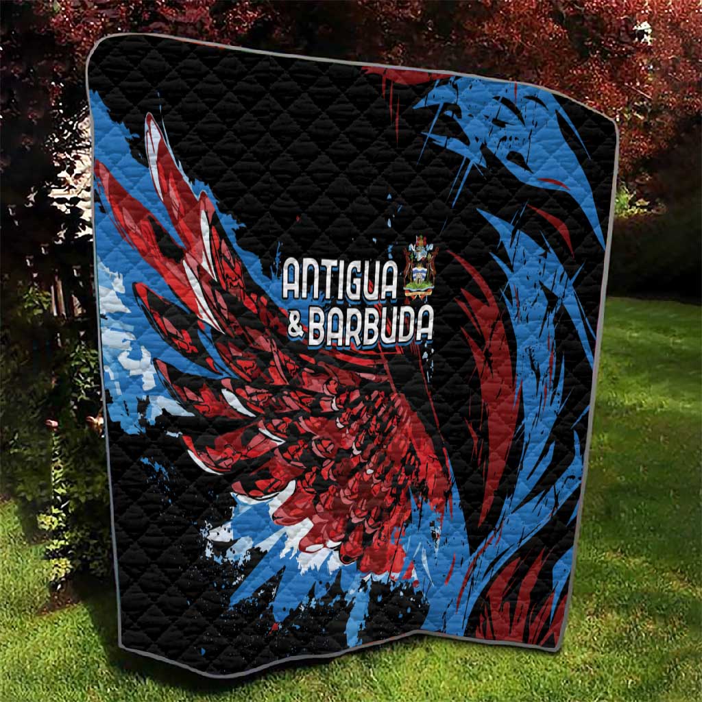 Afro-Antigua and Barbuda Cricket Quilt Falcons Wings - Take Off LT7