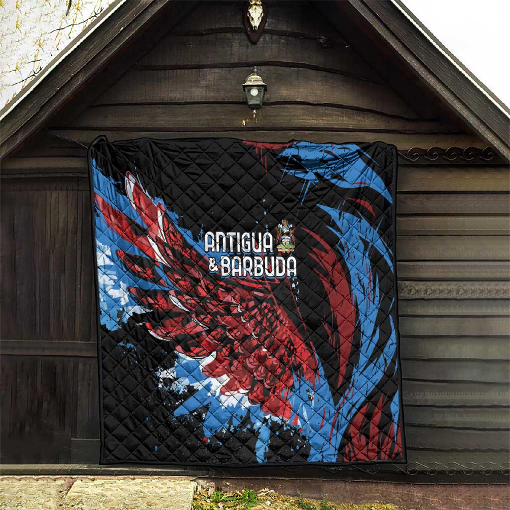 Afro-Antigua and Barbuda Cricket Quilt Falcons Wings - Take Off LT7