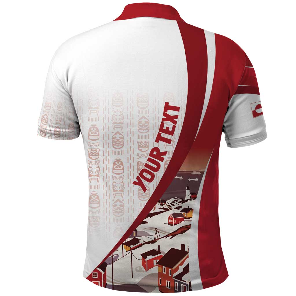 Personalized Greenland Polo Shirt Tupilaks Inspired LT7