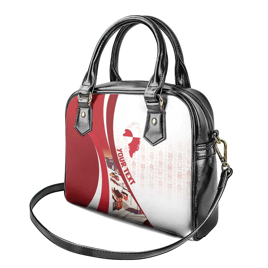 Personalized Greenland Shoulder Handbag Tupilaks Inspired LT7