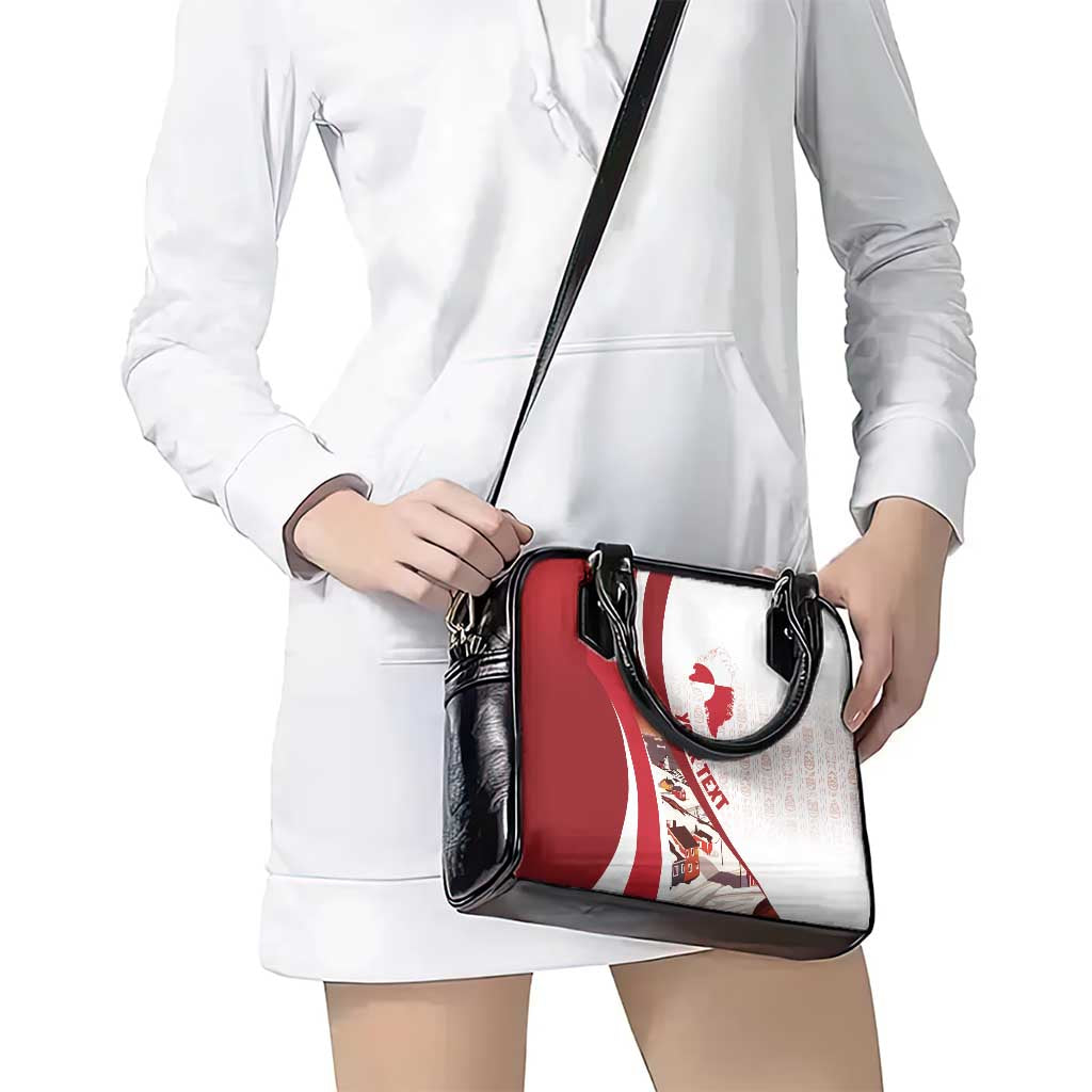 Personalized Greenland Shoulder Handbag Tupilaks Inspired LT7