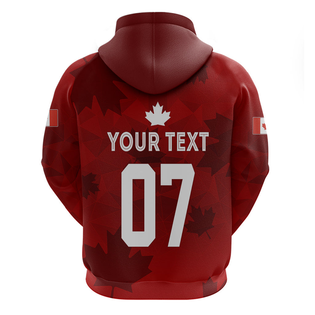 Personalised Canada Soccer Hoodie Women's WC 2023 Maple Style LT7