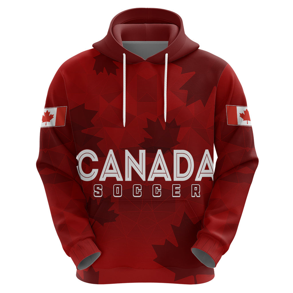 Personalised Canada Soccer Hoodie Women's WC 2023 Maple Style LT7