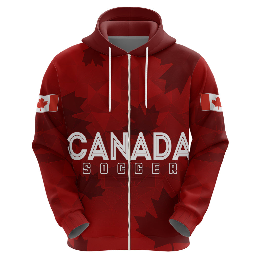 Personalised Canada Soccer Hoodie Women's WC 2023 Maple Style LT7