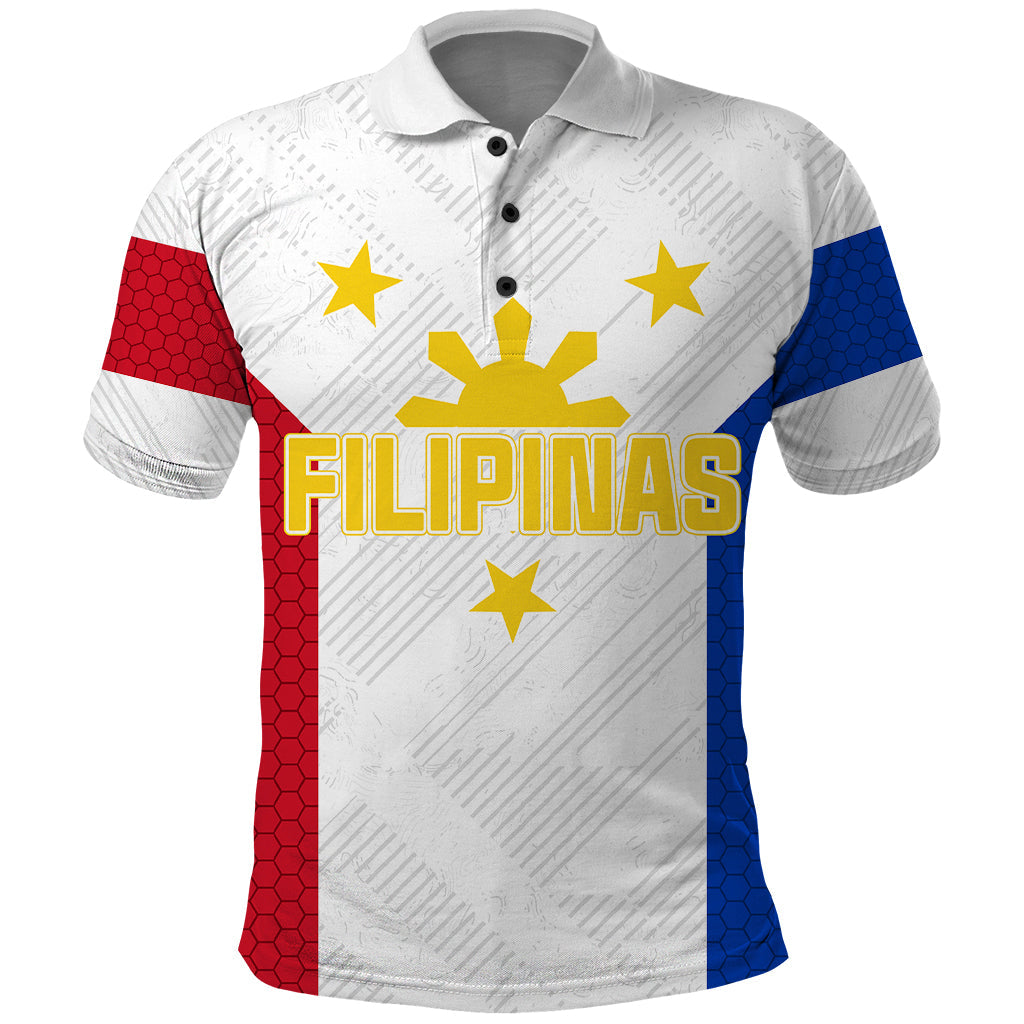 Personalised Philippines Football Polo Shirt Women's WC 2023 Filipinas Basic Ver LT7