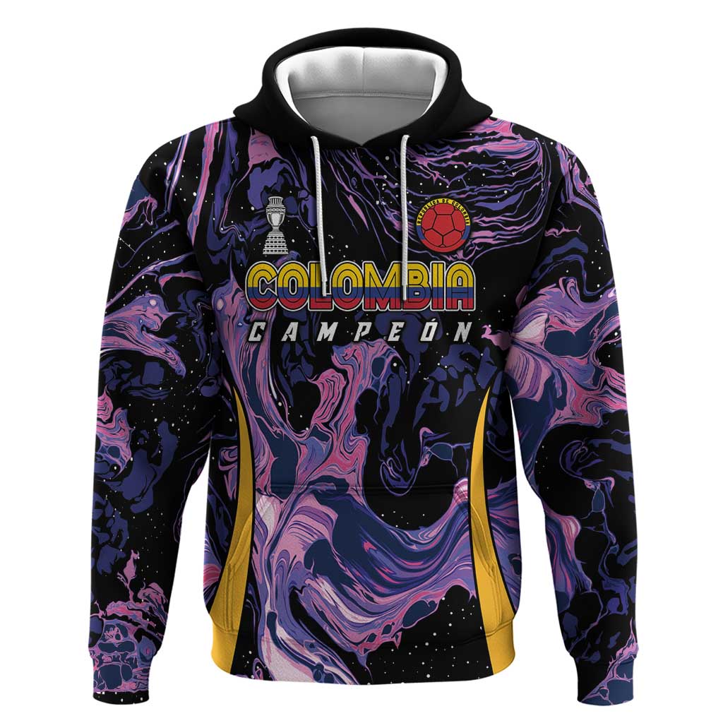 Colombia Football Custom Hoodie Cano Cristales Style - Todos Somos Campeon LT7
