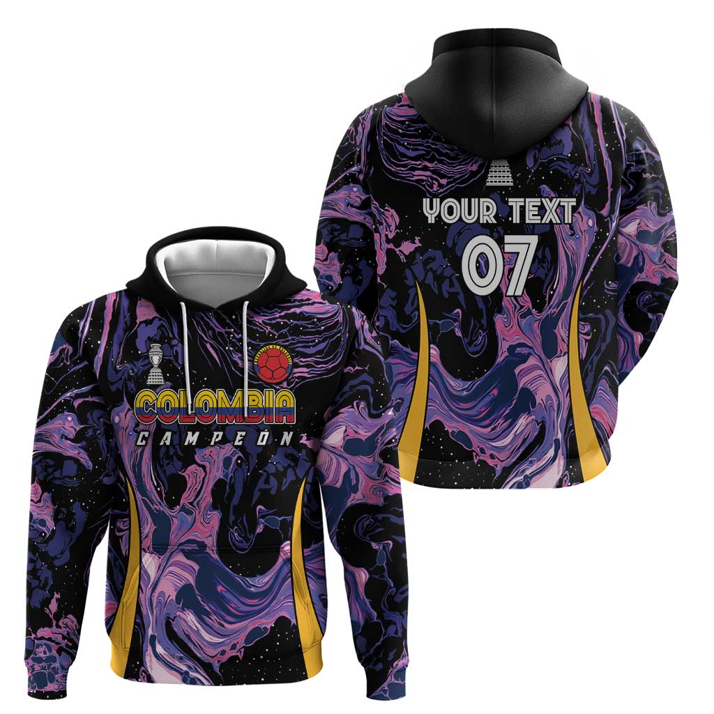 Colombia Football Custom Hoodie Cano Cristales Style - Todos Somos Campeon LT7