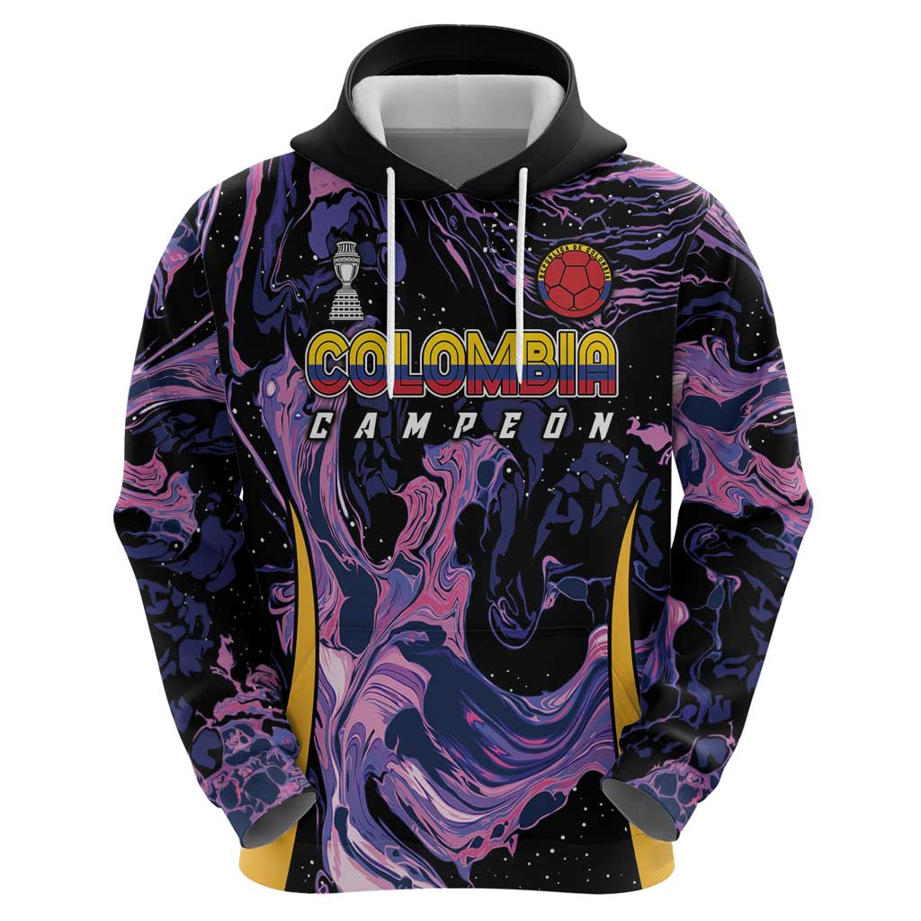 Colombia Football Custom Hoodie Cano Cristales Style - Todos Somos Campeon LT7