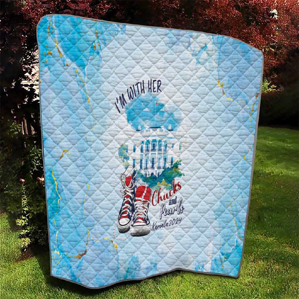 Chucks N Pearls 2024 Quilt I'm With Her LT7