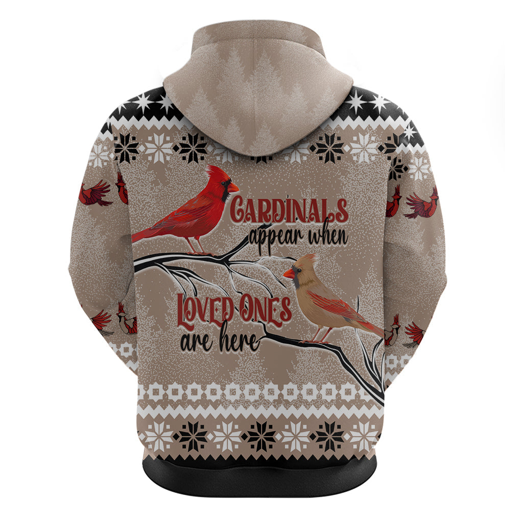 Christmas Cardinal Birds Hoodie Cardinals Appear When Loved Ones Are Near LT7