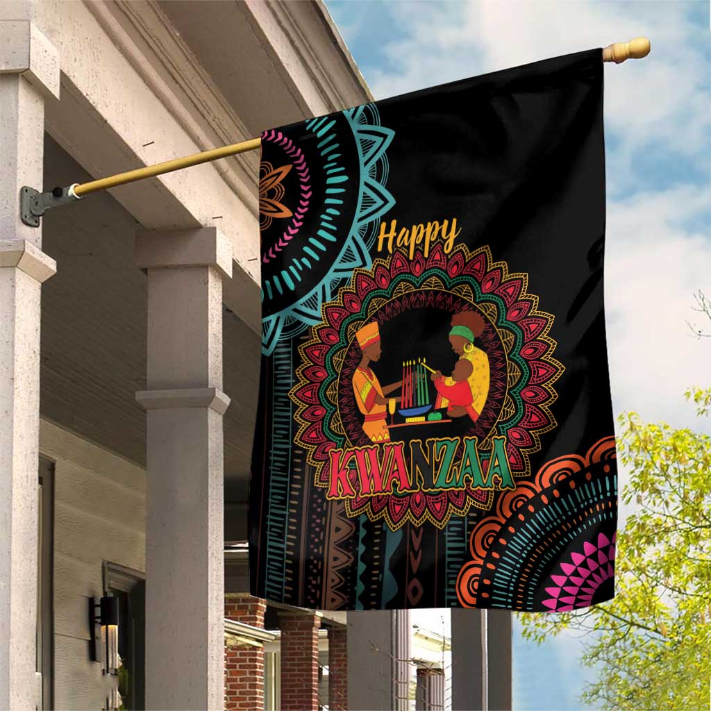 Africa Happy Kwanzaa Garden Flag Nguzo Saba LT7