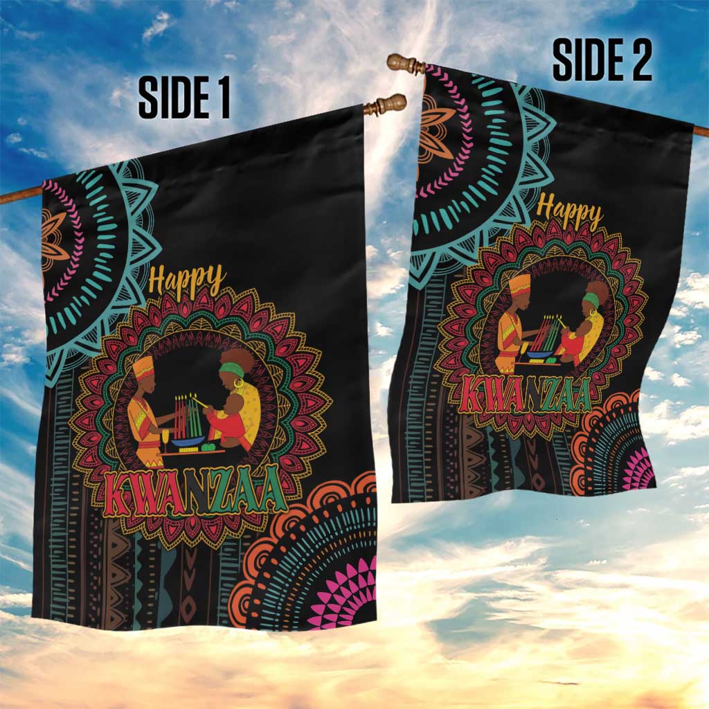 Africa Happy Kwanzaa Garden Flag Nguzo Saba LT7