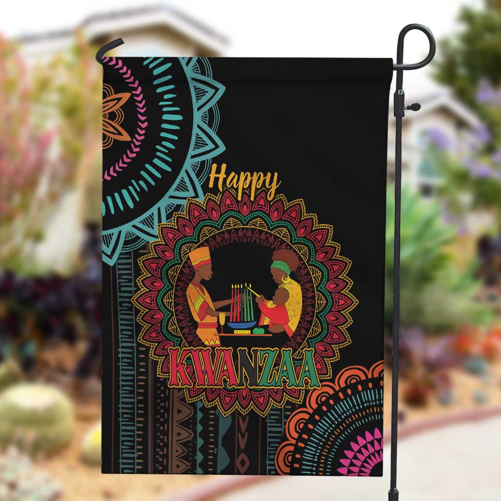 Africa Happy Kwanzaa Garden Flag Nguzo Saba LT7