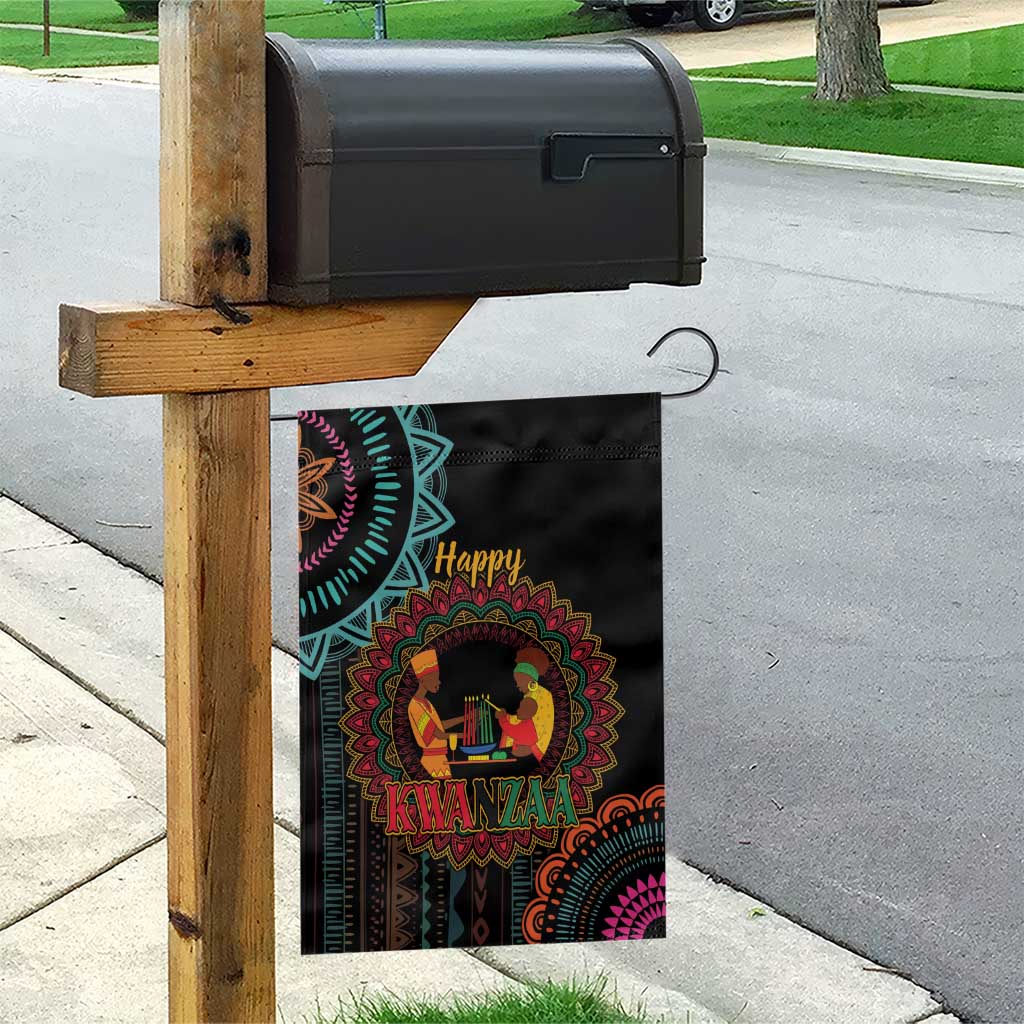 Africa Happy Kwanzaa Garden Flag Nguzo Saba LT7