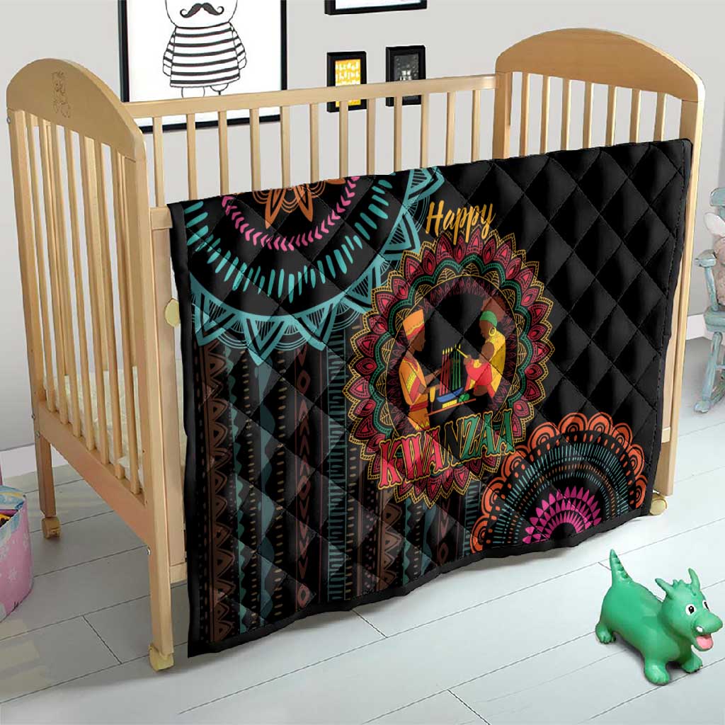 Africa Happy Kwanzaa Quilt Nguzo Saba LT7