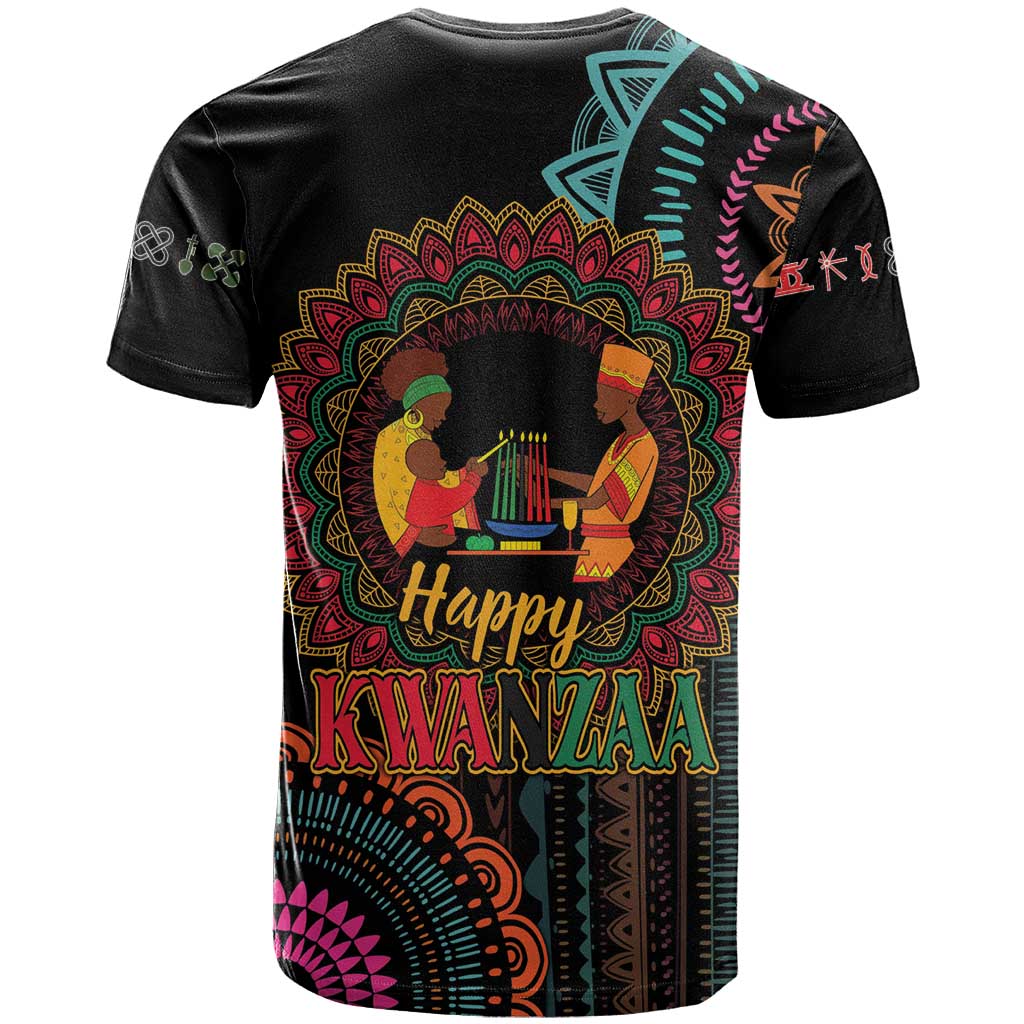 Africa Happy Kwanzaa T shirt Nguzo Saba LT7