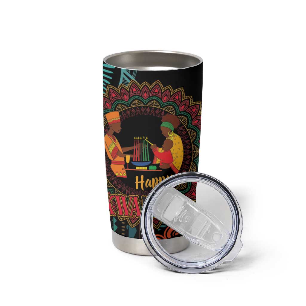 Africa Happy Kwanzaa Tumbler Cup Nguzo Saba LT7