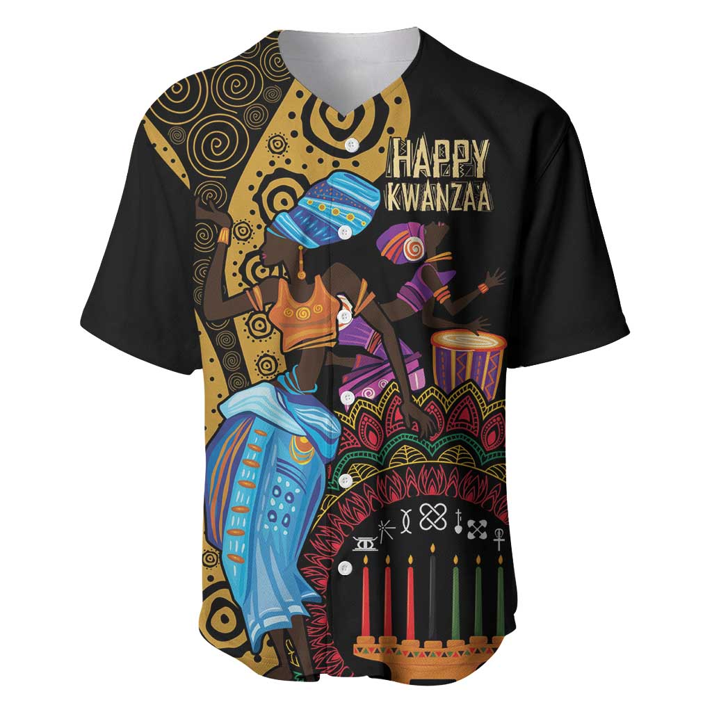 Africa Happy Kwanzaa Baseball Jersey Tribal Dance LT7