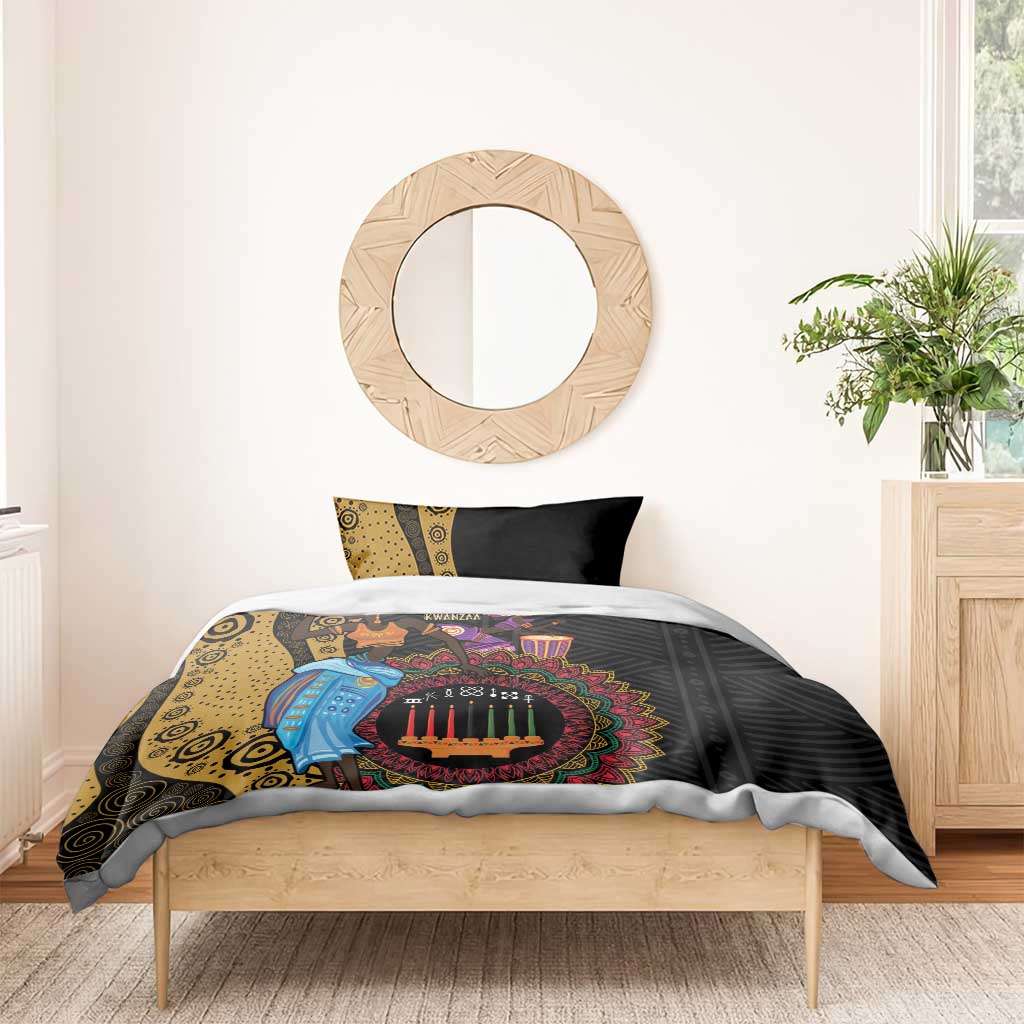 Africa Happy Kwanzaa Bedding Set Tribal Dance LT7