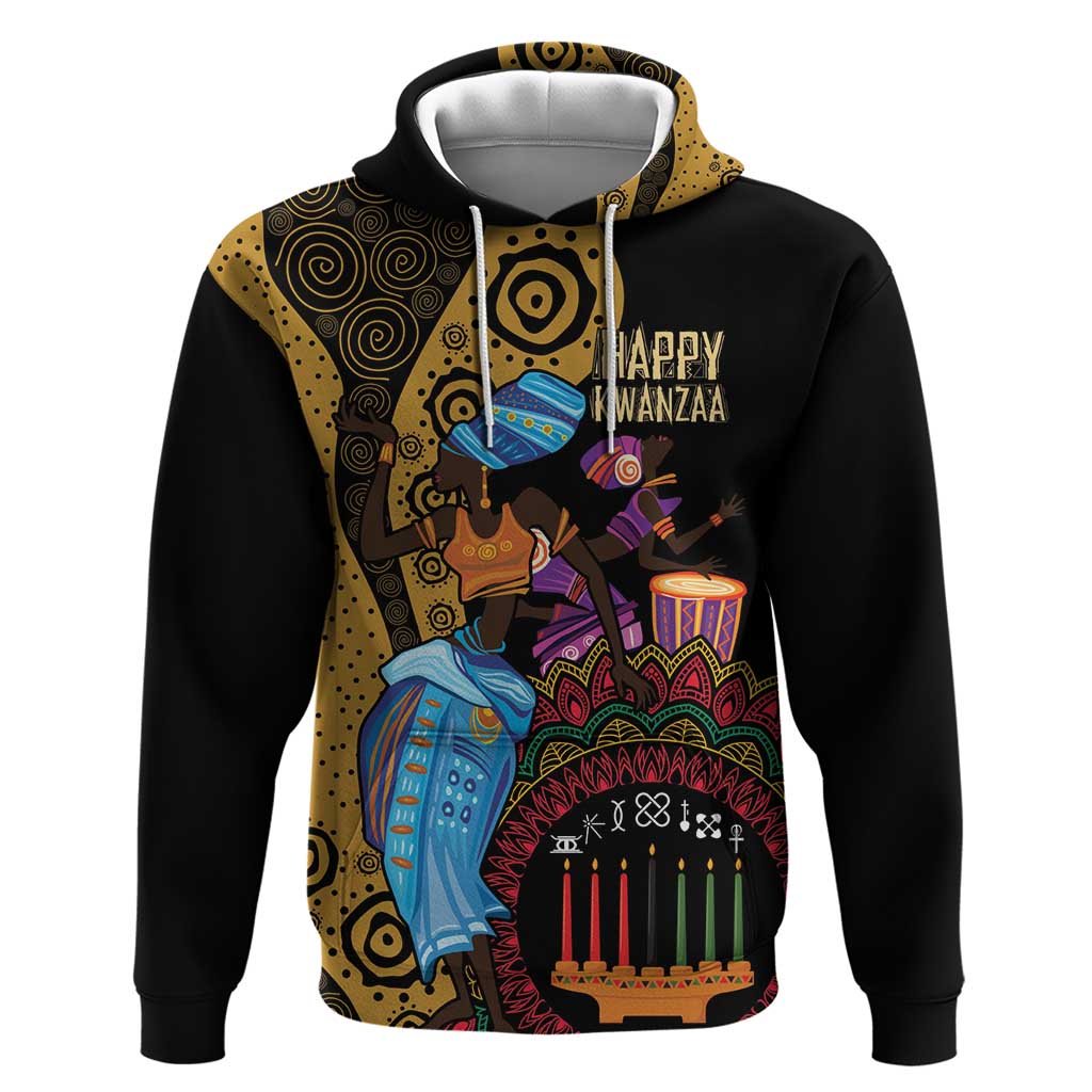 Happy Kwanzaa African Hoodie Tribal Dance LT7