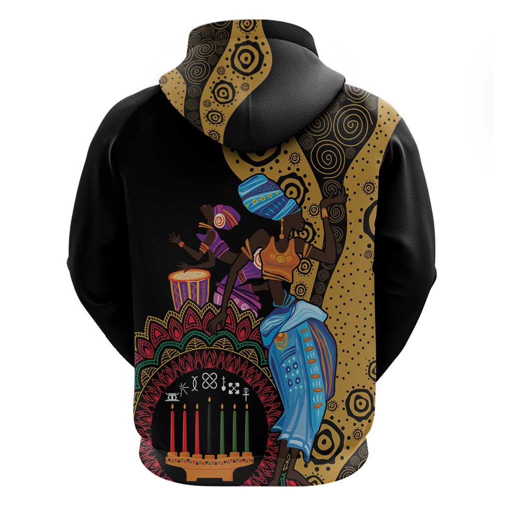 Happy Kwanzaa African Hoodie Tribal Dance LT7