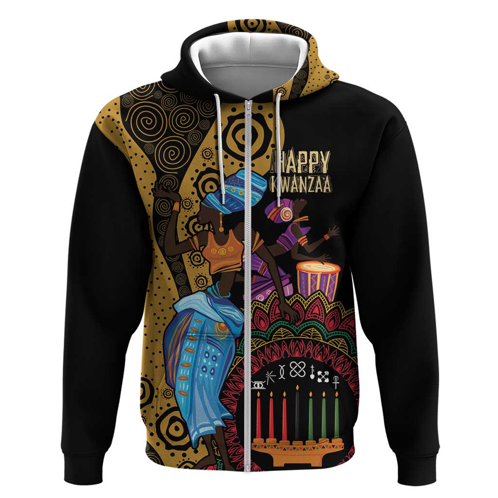 Happy Kwanzaa African Hoodie Tribal Dance LT7