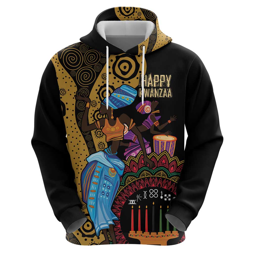 Happy Kwanzaa African Hoodie Tribal Dance LT7