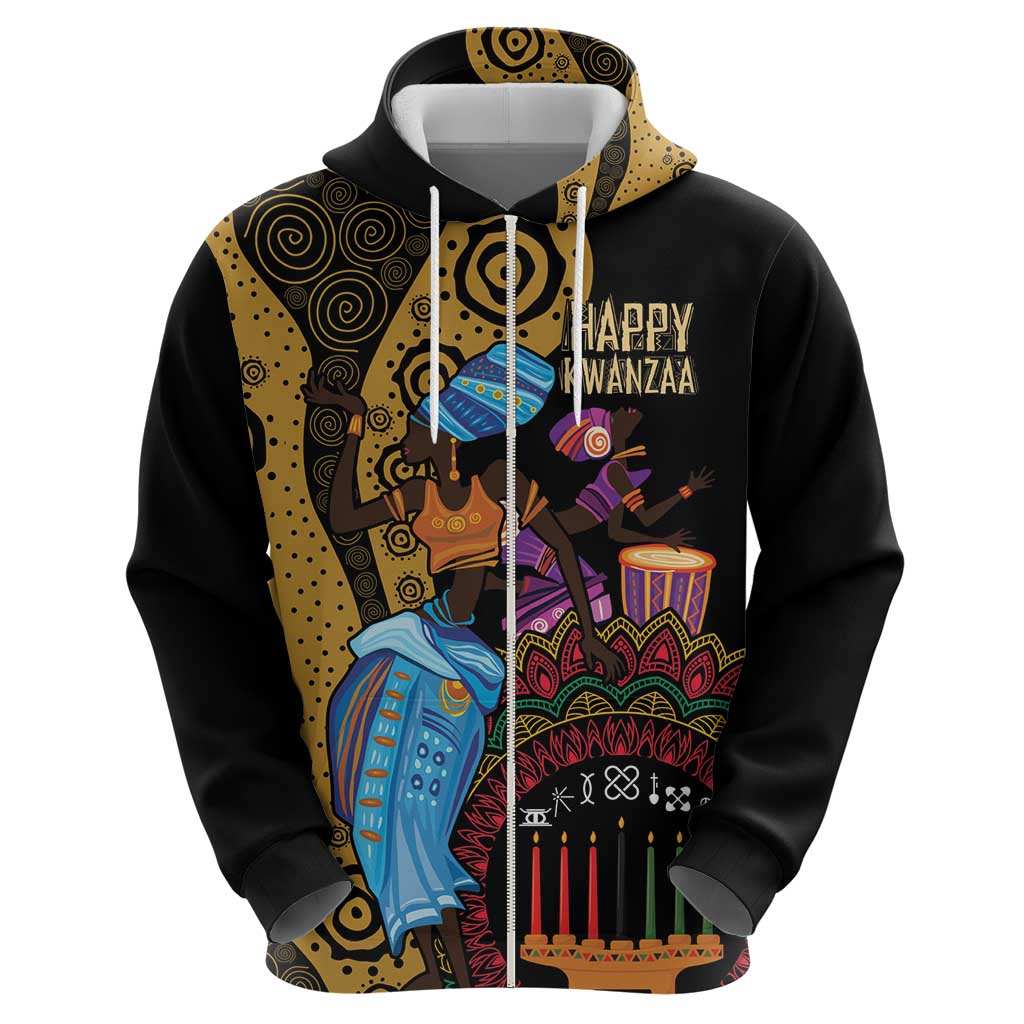 Happy Kwanzaa African Hoodie Tribal Dance LT7