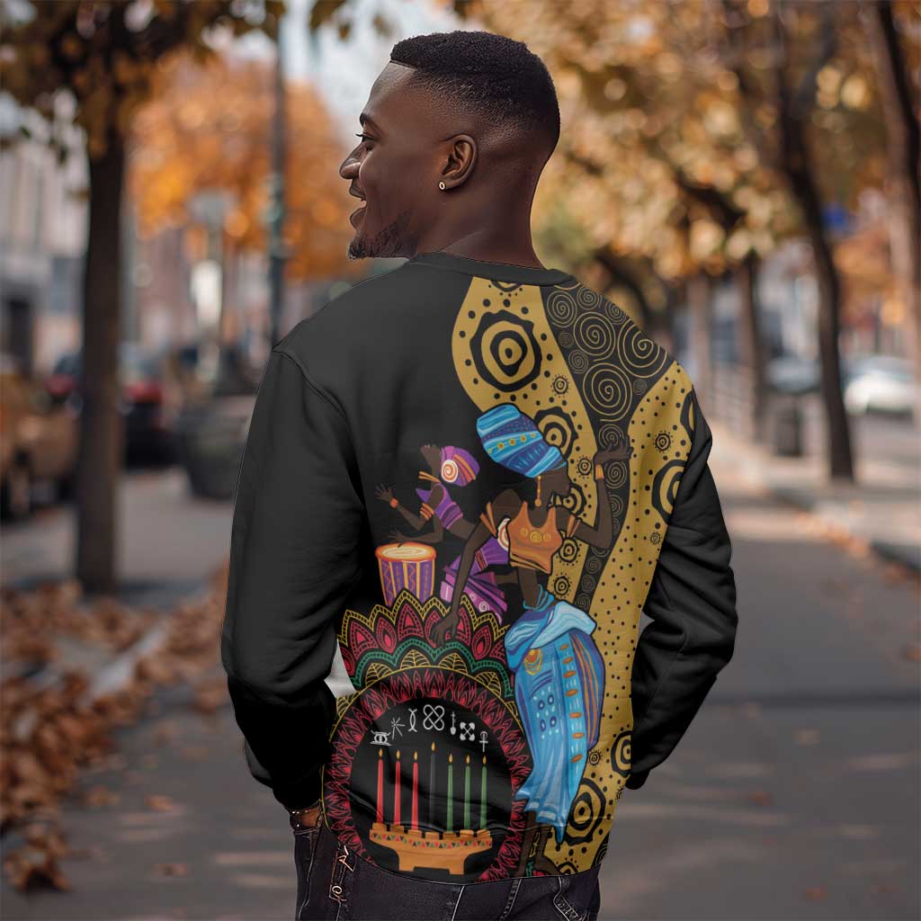 Africa Happy Kwanzaa Sweatshirt Tribal Dance LT7