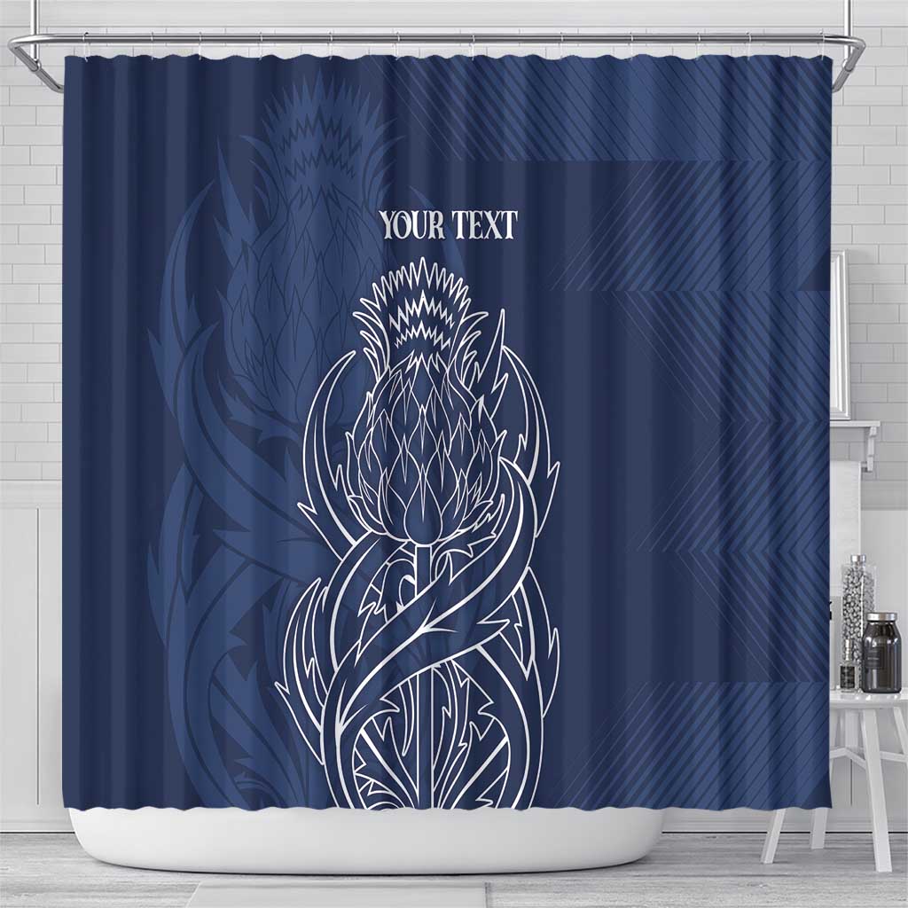 Scotland Rugby Personalized Shower Curtain Thistle Royal Style LT7