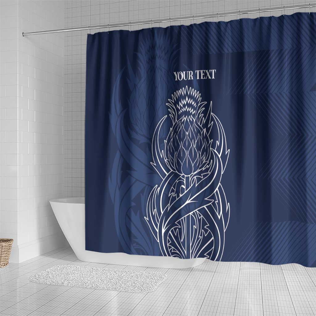 Scotland Rugby Personalized Shower Curtain Thistle Royal Style LT7