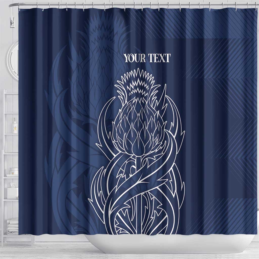Scotland Rugby Personalized Shower Curtain Thistle Royal Style LT7