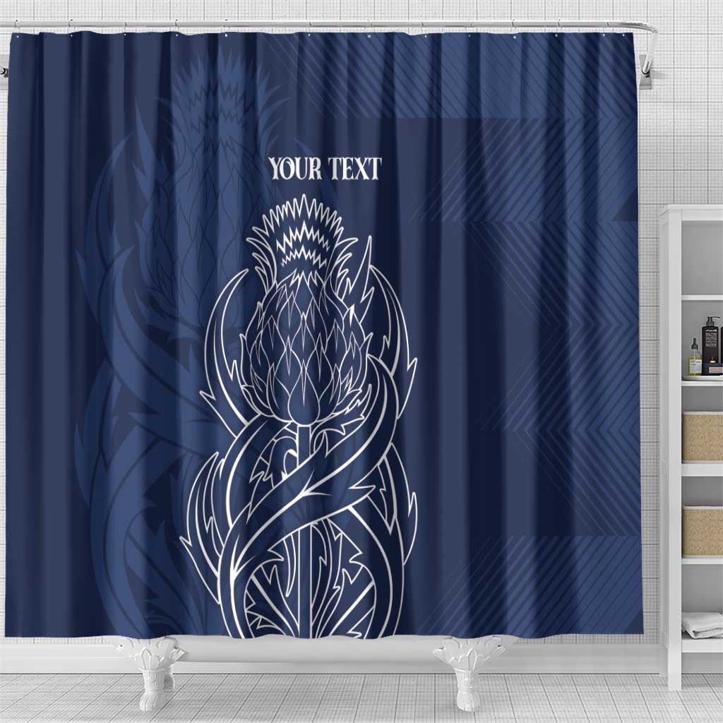 Scotland Rugby Personalized Shower Curtain Thistle Royal Style LT7