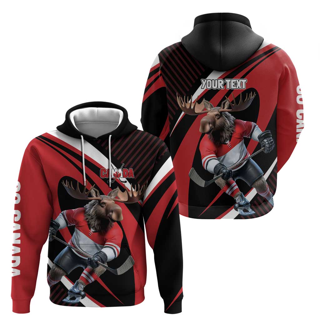 Canada Hockey Personalized Hoodie Go Canada Go LT7