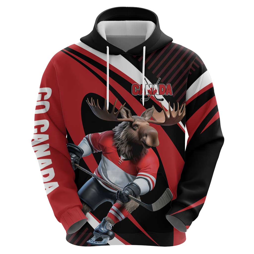 Canada Hockey Personalized Hoodie Go Canada Go LT7