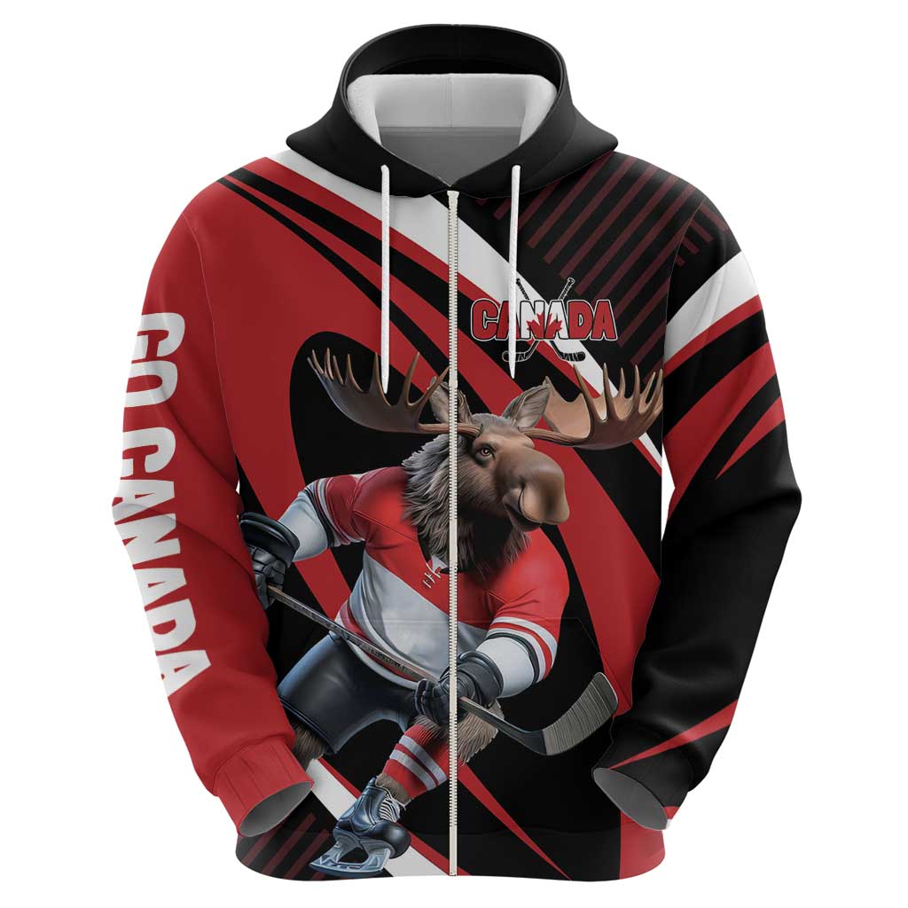 Canada Hockey Personalized Hoodie Go Canada Go LT7