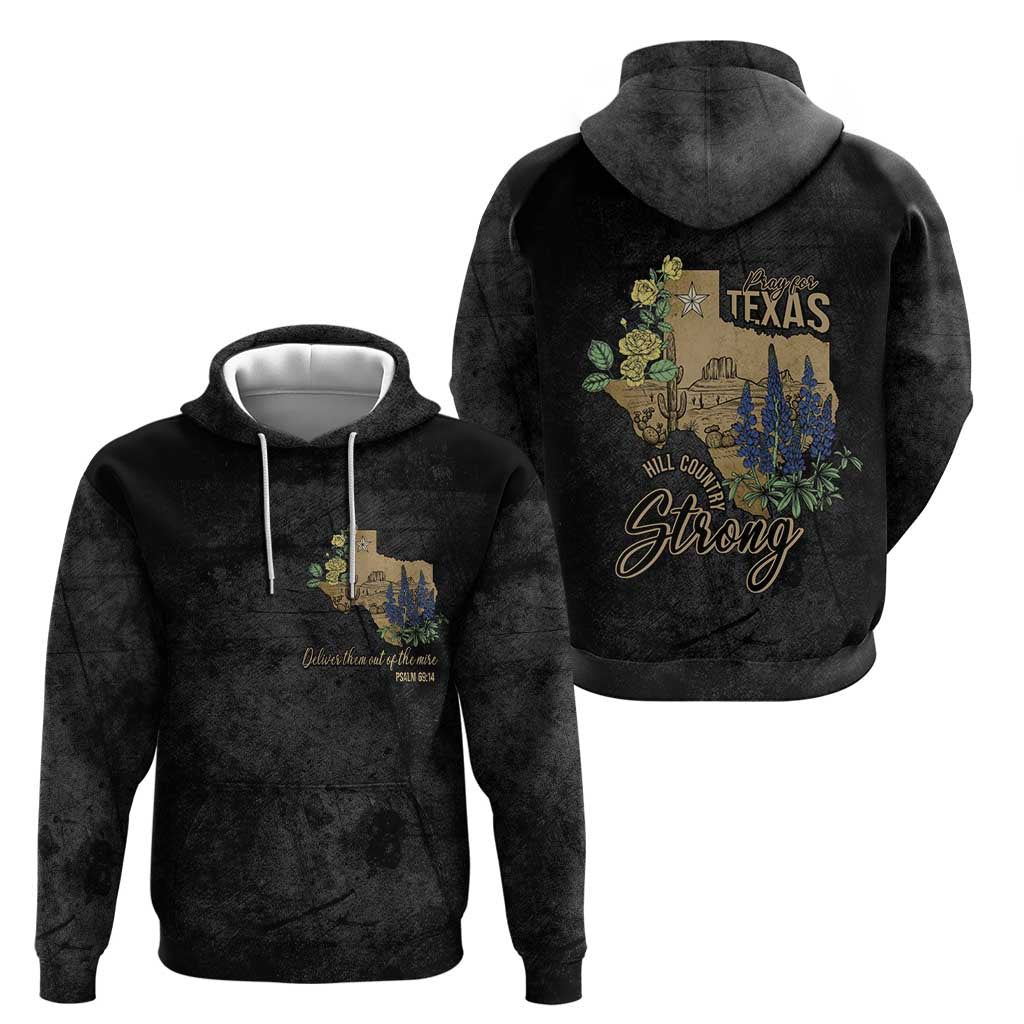 Pray for Texas Hoodie Hill Country Strong LT7