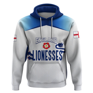 Personalised England Football Hoodie The Lionesses Women World Cup 2023 LT7